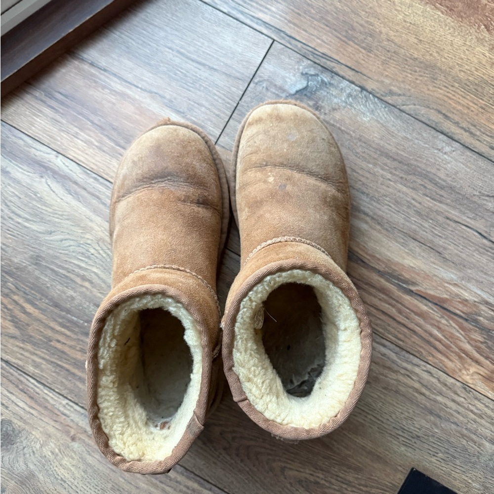 UGG Tan Shearling Boots